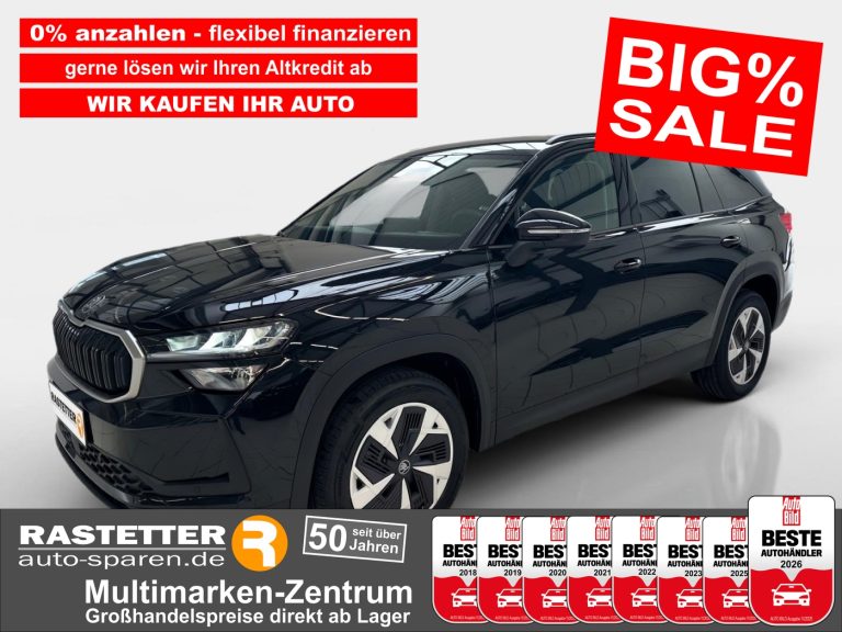 Skoda Kodiaq TDI DSG Selection 7Sitze+Navi+ACC+Kamera+Phonebox+18Z+Winter+PDC+virtCP+Privacy+3Zonen