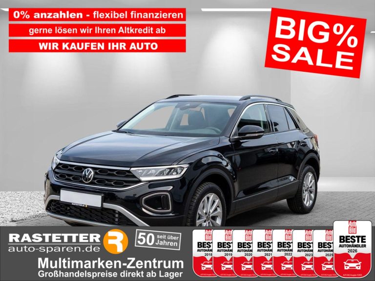 VW T-Roc TSI DSG Life ACC+Kamera+Keyless+AppConnectNavi+Winter+Privacy+17Z+Klimaaut