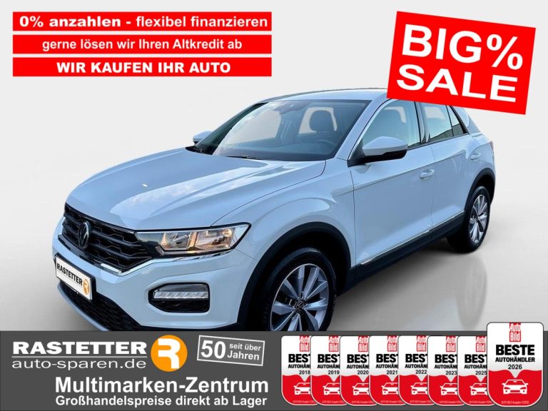 VW T-Roc TDI DSG Style Navi+ACC+AppConnect+Winter+PDC+Klima+LMF