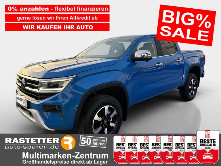 VW Amarok TDI Style 5Jahre+Cover+Standhzg+AHK+Matrix+Navi+360+eSitz+virtCP+Klimaaut
