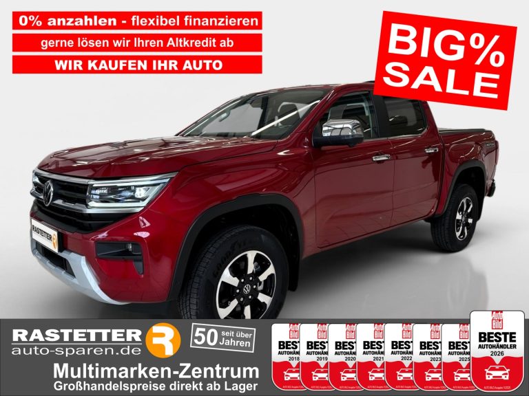 VW Amarok TDI Style 5Jahre+Cover+Standhzg+AHK+Matrix+Navi+360+eSitz+virtCP+Klimaaut