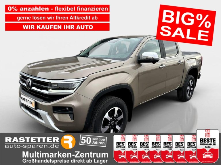 VW Amarok TDI Style 5Jahre+Cover+Standhzg+AHK+Matrix+Navi+360+eSitz+virtCP+Klimaaut