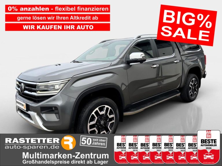VW Amarok TDI Style 5Jahre+Hardtop+Leder+Harman+Standhzg+AHK+Matrix+20Z+Navi+ACC+360+ParkAss