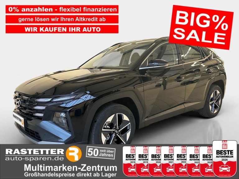 Hyundai Tucson T-GDI DCT Trend Navi+virtCP+ACC+Kamera+SHZ+PDC+Klimaaut+SmartKey+LED