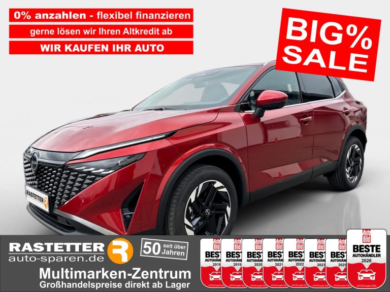 Nissan Qashqai Xtronic n-connecta ProPILOT+360+Privacy+iKey+Teilled+Winter+ACC+Navi+virtCP+Klimaaut