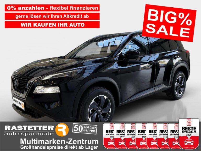 Nissan X-Trail n-connecta eHeckkl+ProPilot+360+iKey+Navi+ACC+Privacy+virtCP+3Zonen+SHZ+PDC