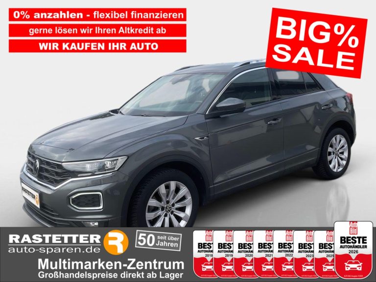 VW T-Roc DSG 4M Sport R-Line+beats+Navi+eHeckkl+ACC+Kamera+virtCP+Winter+PDC