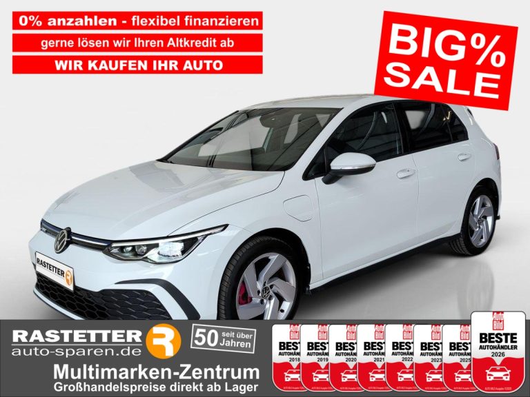VW Golf GTE eHybrid Navi+TravelAssist+ACC+Kamera+Sitzhzg+Privacy+virtCP+PDC+Klimaaut