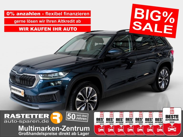 Skoda Kodiaq TDI DSG Tour Standhzg+AHK+19Z+Matrix+ACC+eHeckkl+Navi+Kamera+virtCP
