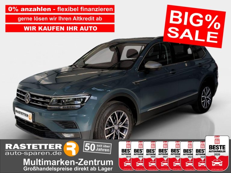 VW Tiguan Allspace TDI DSG 4M Comfortline 7Sitze+Dynaudio+Matrix+Navi+HUD+ACC+360+ParkAss
