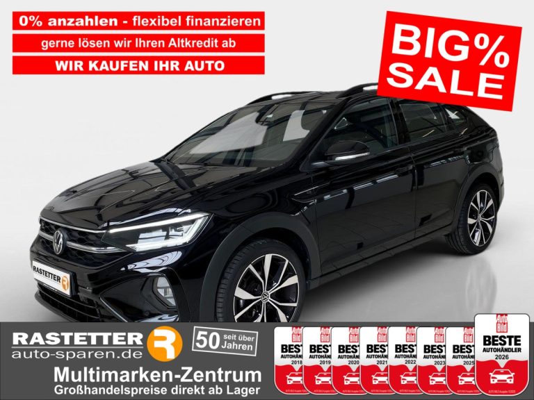 VW Taigo TSI DSG R-Line AHK+Navi+IQ.DRIVE+virtCP+ACC+Matrix+Kamera+18Z+Klimaaut