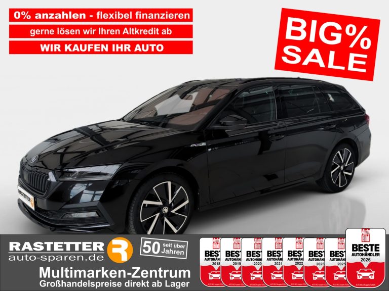Skoda Octavia Combi TDI DSG Sportline PanoSD+HUD+Kamera+Matrix+Navi 4xSHZAUT LM