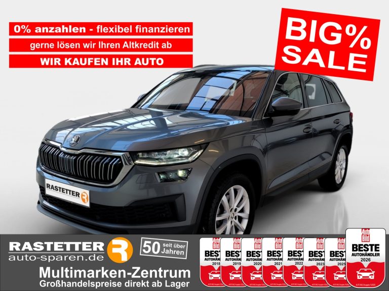 Skoda Kodiaq TDI DSG Style Navi+Matrix+Akustik+ACC+Kamera+4xSHZ Matrix4xSHZ Akustik