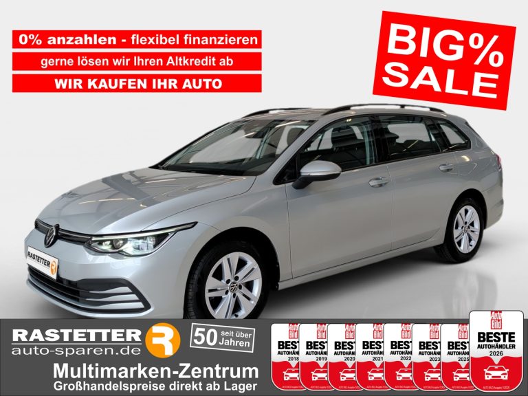 VW Golf VIII Variant TDI DSG Life Navi+Memo+ACC+Kamera+virtCP+KlimaautKamera