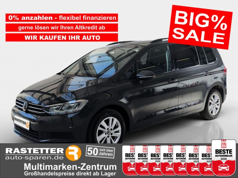 VW Touran TDI DSG Comfortline AHK+IQ.DRIVE+Family+ACC+Kamera