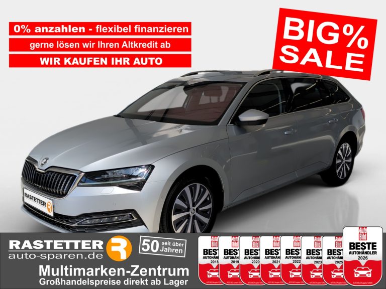 Skoda Superb Combi TDI DSG Style Navi+AHK+Matrix+360+ACC+Memo Matrix AHKeSitz