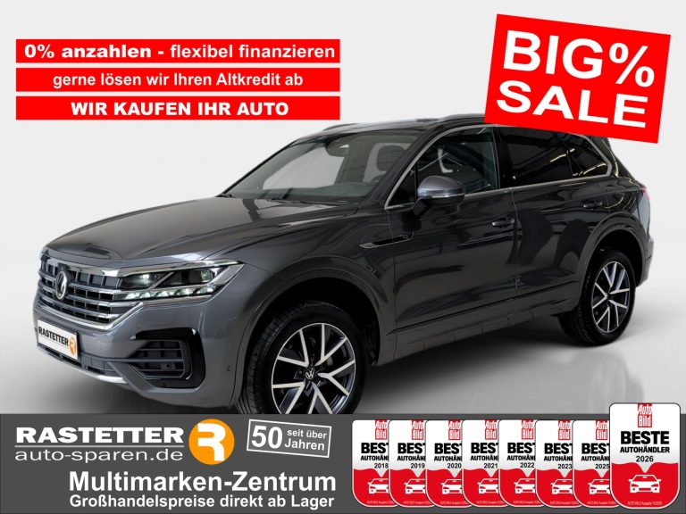 VW Touareg 3.0 TDI 4M R-Line Leder+PanoSD+Luft+20Z+HUD+Memo Matrix Leder Pano