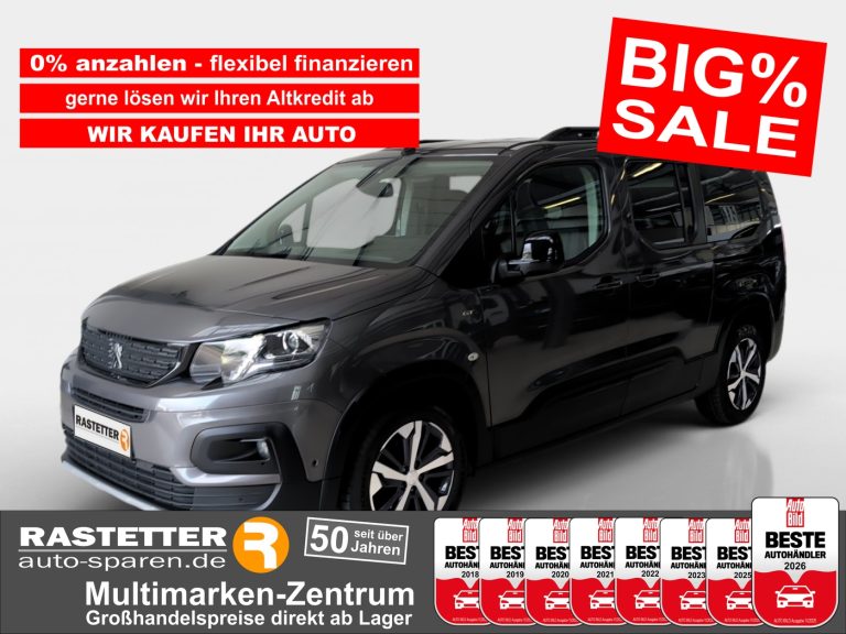 Peugeot Rifter L2 PureTech 130 EAT8 Allure Navi+ACC+Kamera+Klimaaut+Temp2Zonen