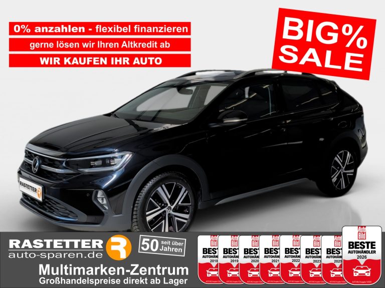VW Taigo TSI DSG Style IQ.DRIVE+Navi+Matrix+ACC+Kamera+17Z+virtCP