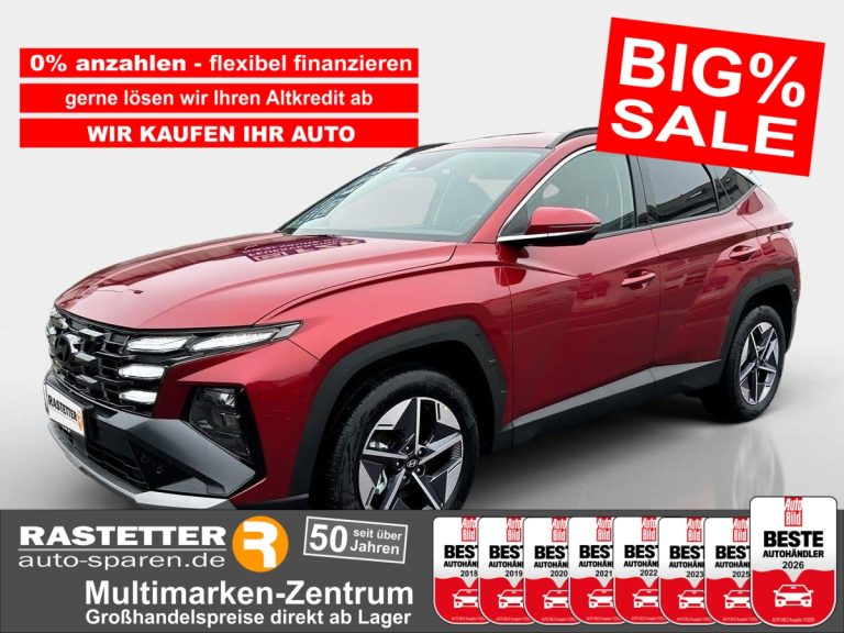 Hyundai Tucson Hybrid Trend Navi+virtCP+ACC+Kamera+SHZ+PDC+Privacy+Klimaaut+SmartKey+LED