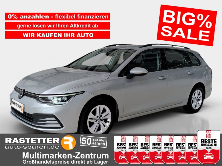 VW Golf VIII Variant TDI DSG Life Navi+ACC+TravelAssist+Kamera+3Zonen+virtCP+LED